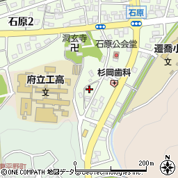 京都府福知山市石原2丁目326周辺の地図