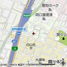 愛知県小牧市間々32周辺の地図