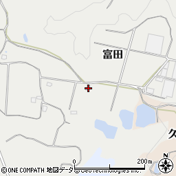 千葉県君津市富田207-4周辺の地図