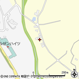 岡山県真庭市蒜山湯船66周辺の地図