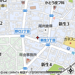 大脇屋 本店周辺の地図