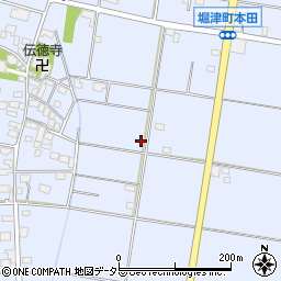 岐阜県羽島市堀津町910周辺の地図