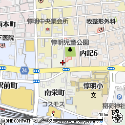 京都府福知山市南栄町34周辺の地図