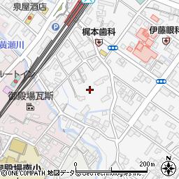 静岡県御殿場市新橋1843周辺の地図