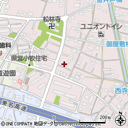 愛知県小牧市東田中938周辺の地図