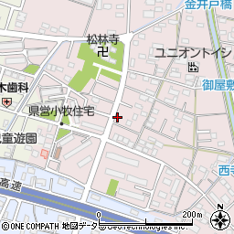 愛知県小牧市東田中939周辺の地図