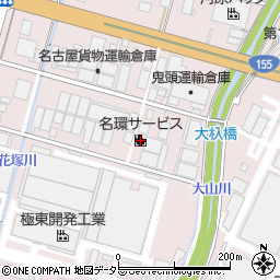 愛知県小牧市東田中1368周辺の地図