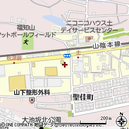 京都府福知山市東野町周辺の地図