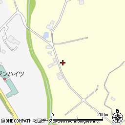 岡山県真庭市蒜山湯船110-1周辺の地図