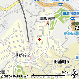 神奈川県横須賀市港が丘2丁目18-8周辺の地図