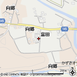 千葉県君津市富田64-5周辺の地図