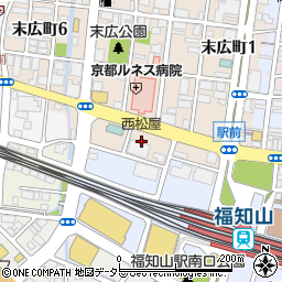 西松屋福知山店周辺の地図