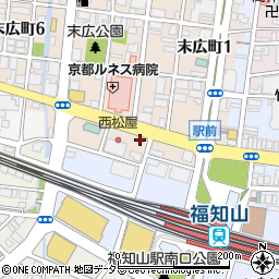 セブンイレブン福知山駅前町店周辺の地図