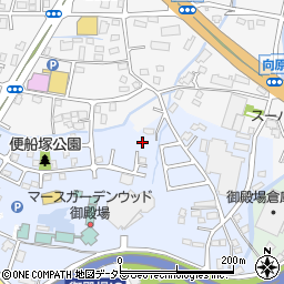 静岡県御殿場市東田中周辺の地図