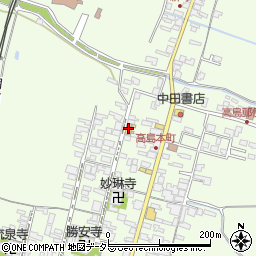 西川みそ糀店周辺の地図