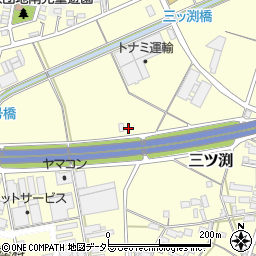 愛知県小牧市三ツ渕2144-1周辺の地図