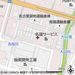 愛知県小牧市東田中1439周辺の地図