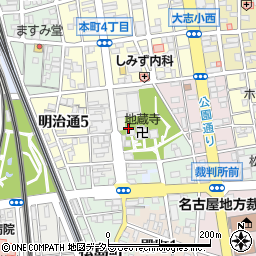 愛知県一宮市本町通周辺の地図