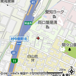 愛知県小牧市間々34周辺の地図