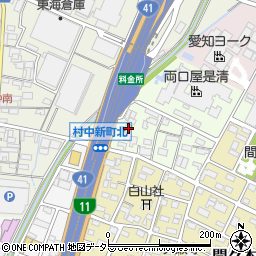 愛知県小牧市間々27周辺の地図