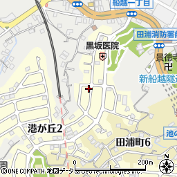 神奈川県横須賀市港が丘2丁目18-1周辺の地図