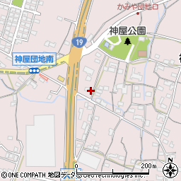 愛知県春日井市神屋町1790周辺の地図