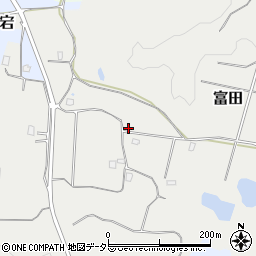 千葉県君津市富田618周辺の地図