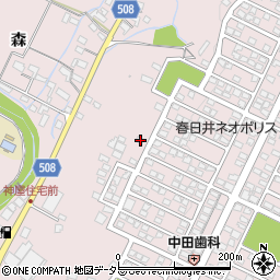 愛知県春日井市神屋町2298-715周辺の地図