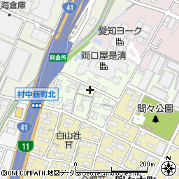 愛知県小牧市間々35周辺の地図