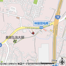 愛知県春日井市神屋町1585-15周辺の地図
