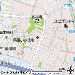 愛知県小牧市東田中770周辺の地図
