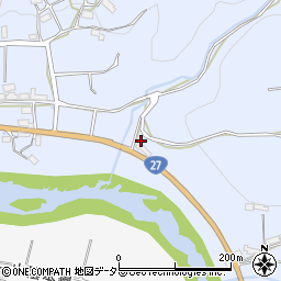 京都府綾部市広瀬町（由里）周辺の地図