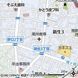 尾州倉庫株式会社周辺の地図