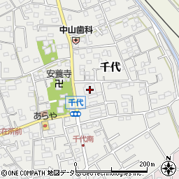 千代会館周辺の地図
