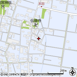 岐阜県羽島市堀津町325周辺の地図