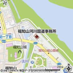 福知山河川国道事務所周辺の地図
