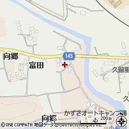 千葉県君津市富田13周辺の地図