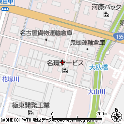 愛知県小牧市東田中1421周辺の地図