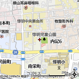 京都府福知山市南栄町83周辺の地図