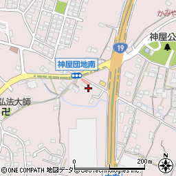 愛知県春日井市神屋町1747周辺の地図