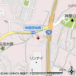 愛知県春日井市神屋町1747周辺の地図