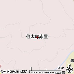 島根県安来市伯太町赤屋周辺の地図