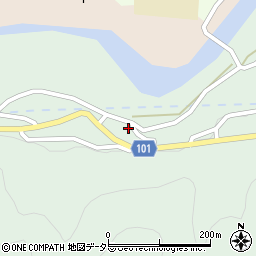 岐阜県恵那市上矢作町757周辺の地図