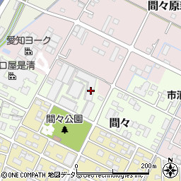 愛知県小牧市間々354周辺の地図