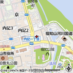 京都地方法務局福知山支局周辺の地図