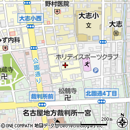 愛知県一宮市石山町周辺の地図