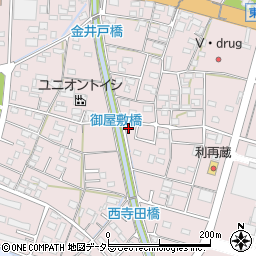 愛知県小牧市東田中1696周辺の地図