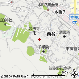 京都府綾部市神宮寺町蟹田周辺の地図
