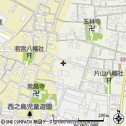 愛知県小牧市村中132-5周辺の地図