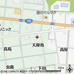 横井建築有限会社　作業所周辺の地図